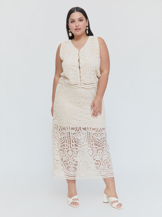 FALDA CROCHET Crudo image number null