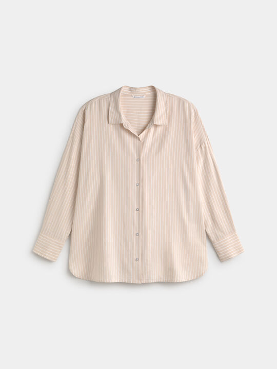 CAMISA OVERSIZE Vison image number null