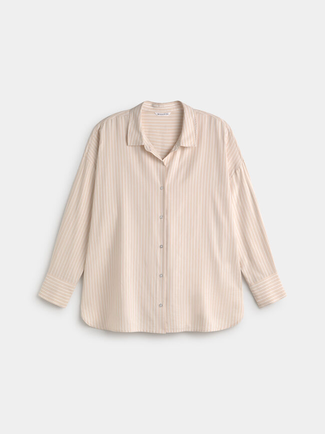 CAMISA OVERSIZE Vison