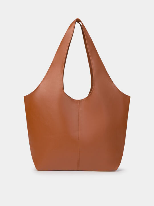 BOLSO FLUIDO POLIPIEL Camel image number null