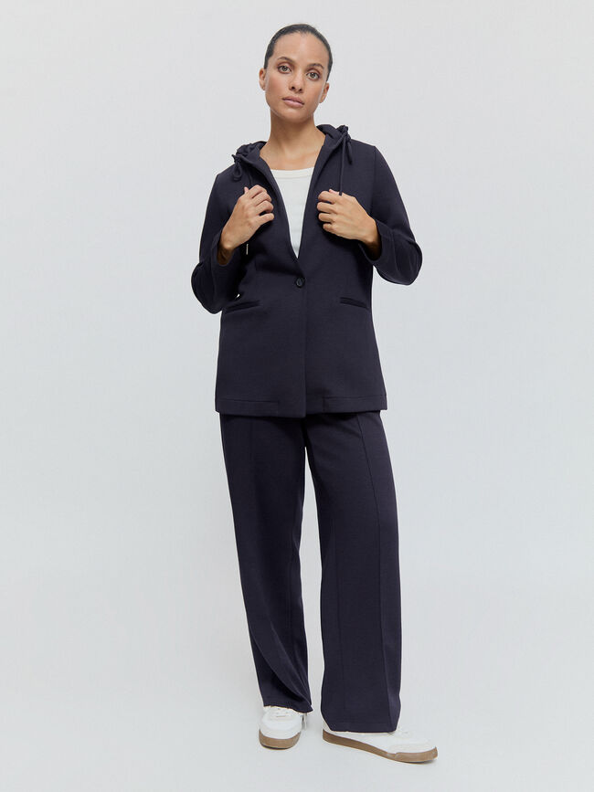 CHAQUETA CAPUCHA Azul Marino