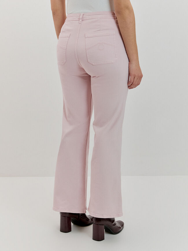 WIDE LEG BOLSILLOS Rosa