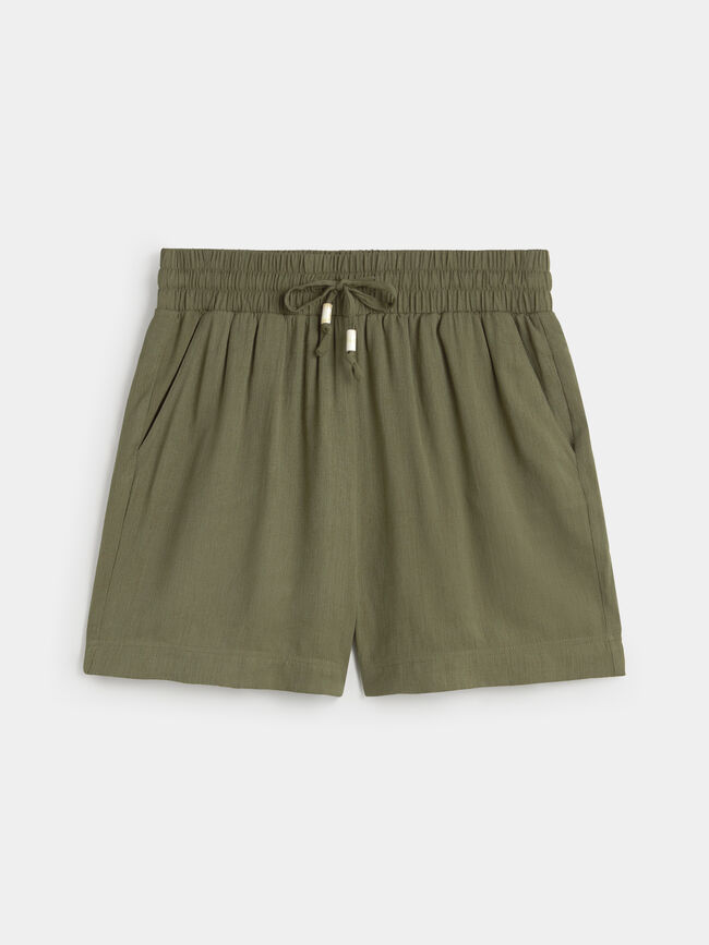 Pantalon rustico verde militar