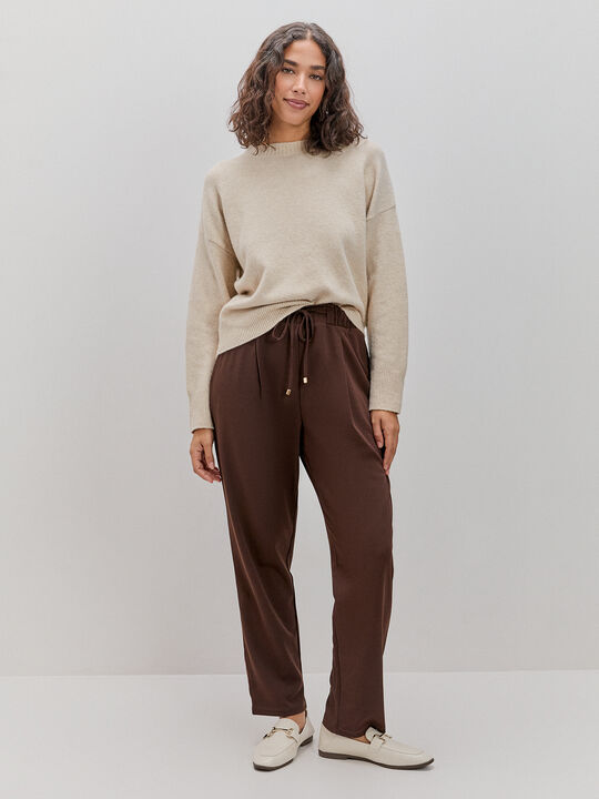 PANTALON LAZADA Marron Oscuro image number null