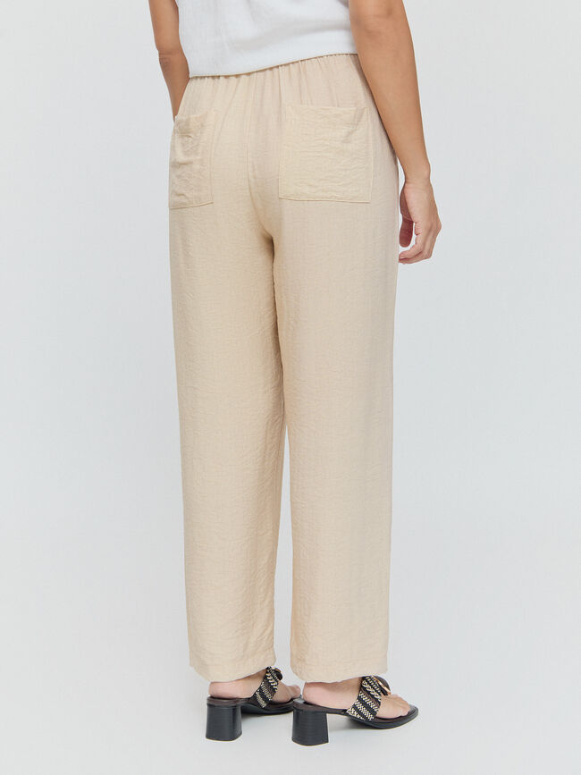 PANTALON CORTES Beige