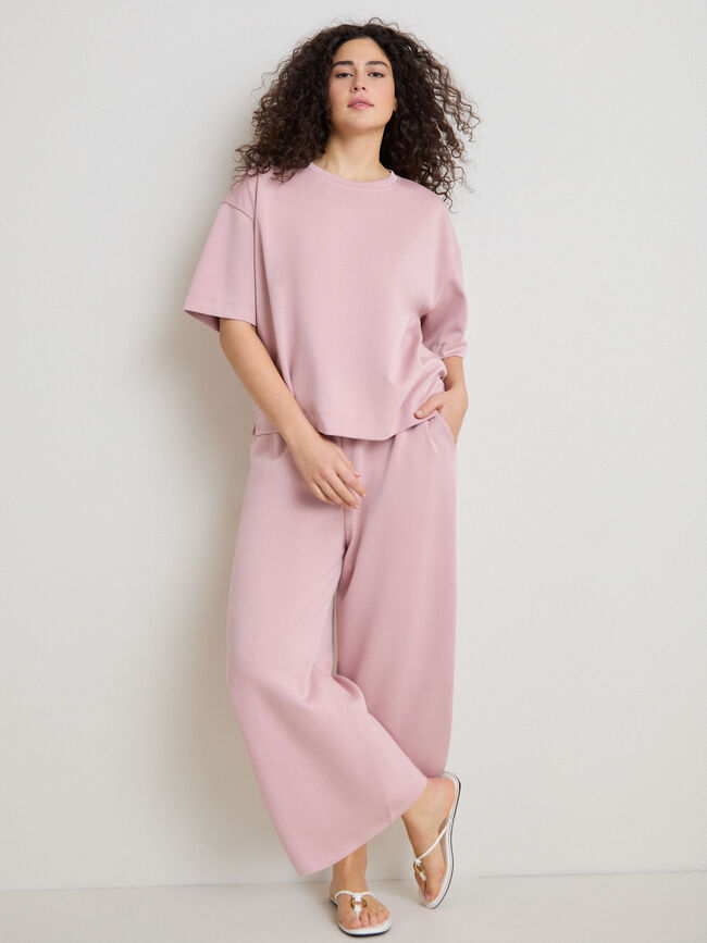 CAMISETA SCUBA M/C Rosa Pastel