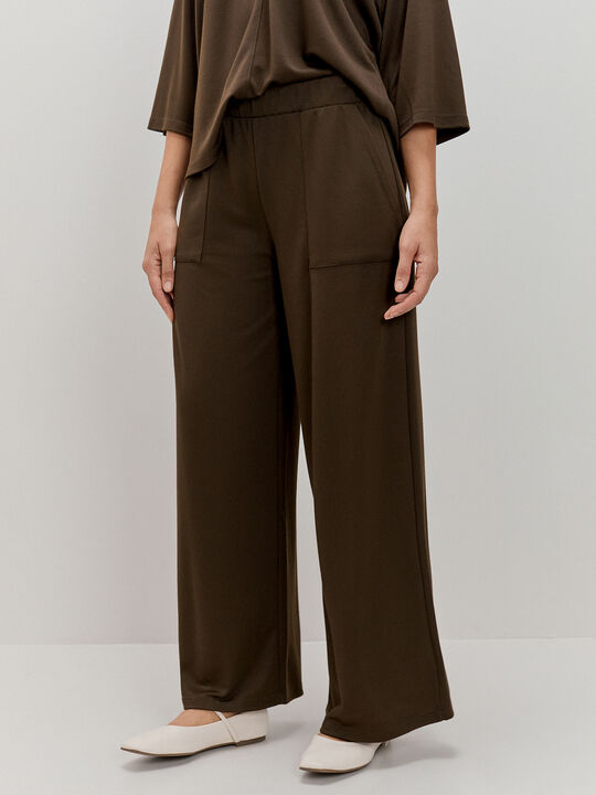 PANTALON DETALLE BOLSILLO Kaki image number null