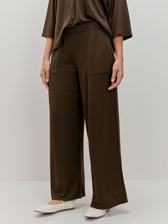 PANTALON DETALLE BOLSILLO Kaki