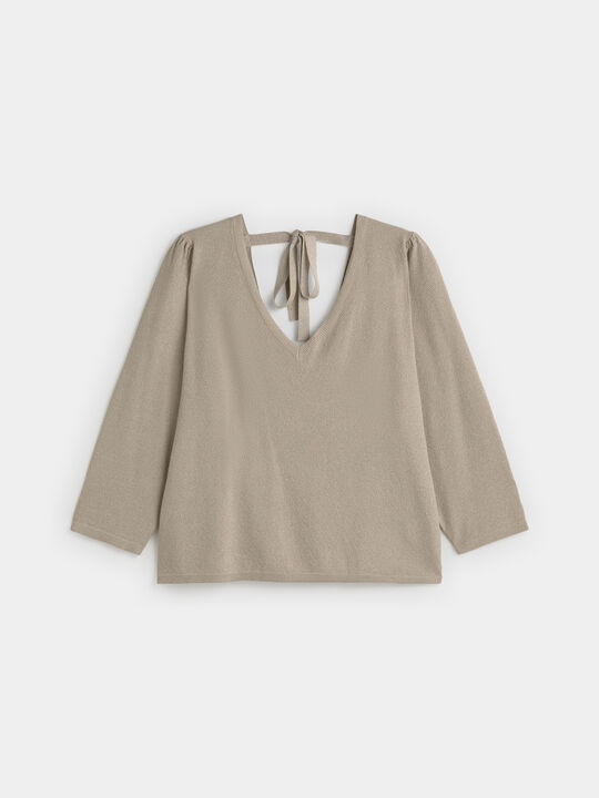 TOP FIESTA LAZO Beige image number null