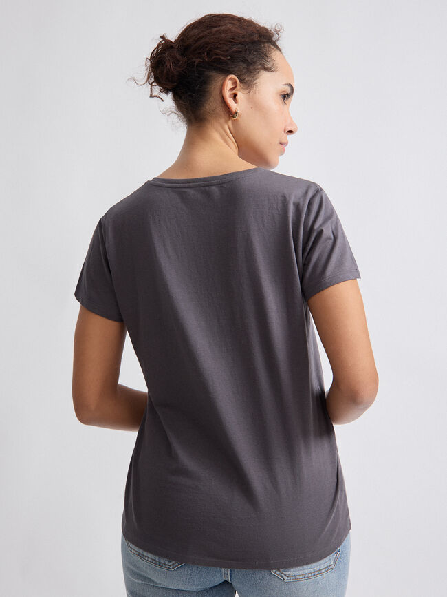 CAMISETA POSICIONAL ARTE Gris Oscuro