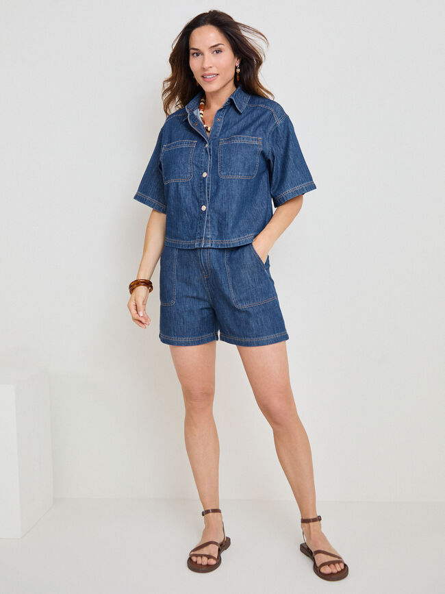 CAMISA VAQUERA RECTA Rinse Wash