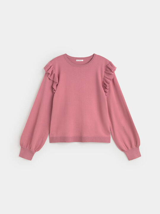 JERSEY VOLANTES rosa blush image number null