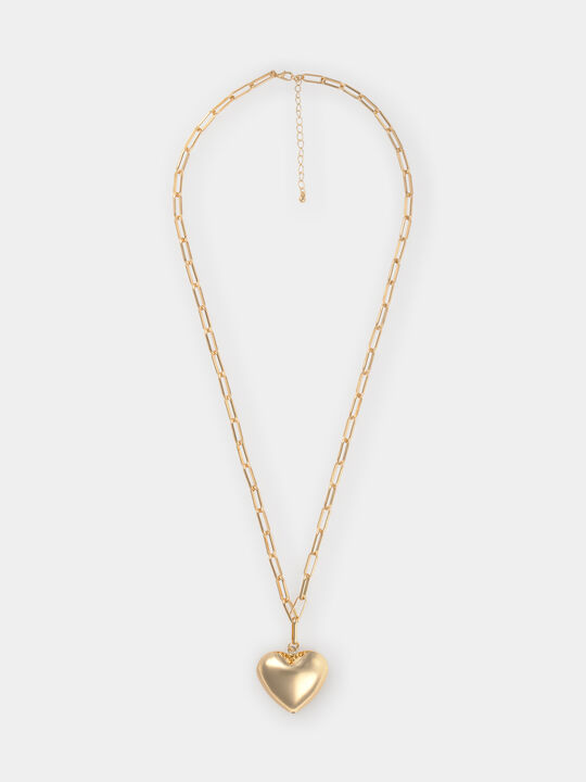 COLLAR DORADO CORAZ&Oacute;N Oro image number null