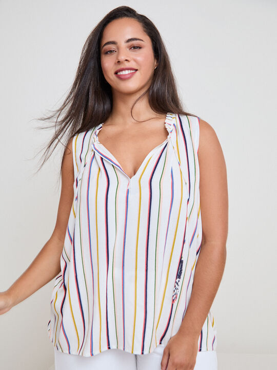 TOP FLUIDO ESTAMPADO Crudo image number null