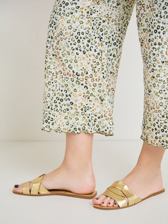 PANTALON TEXTURA CULOTTE Estampado 2 image number null