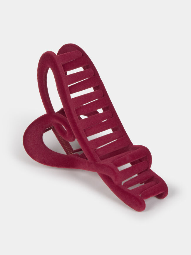 PINZA CORAZÓN TERCIOPELO Marron Medio