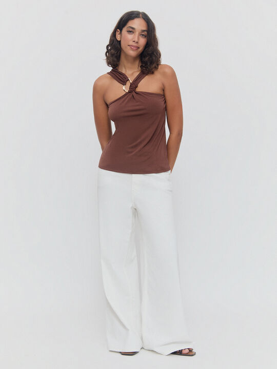 TOP ANILLA Mocca Oscuro image number null