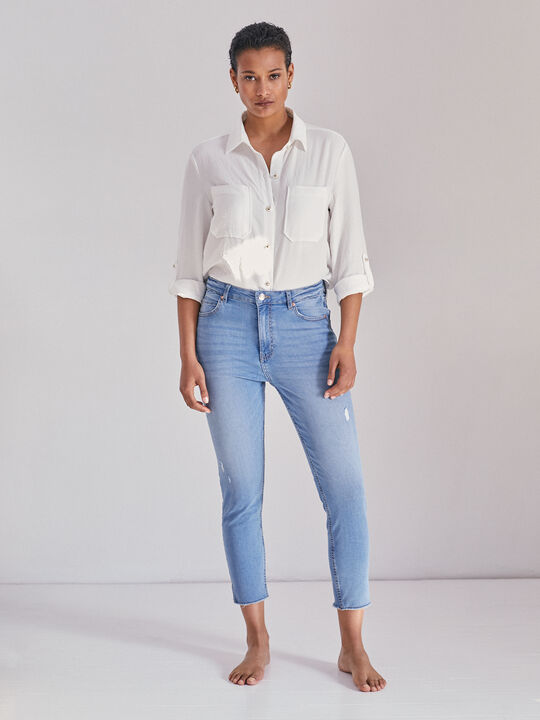 VAQUERO PITILLO CAPRI Mid blue image number null