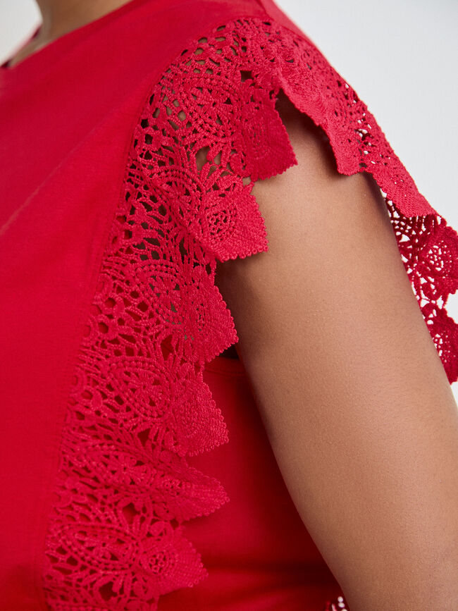 TOP DETALLE ENCAJE Camelia