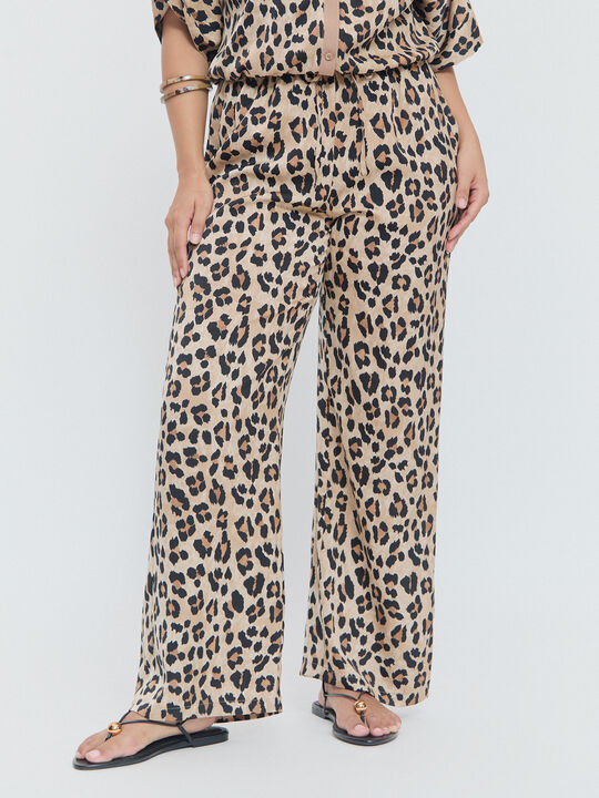 PANTALON FLUIDO Negro image number null