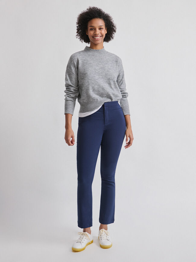 PANTALON RECTO marino claro