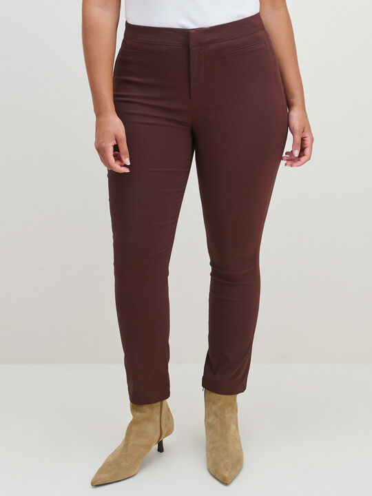 PANTAL&Oacute;N LARGO  BENGALINA Marron Medio image number null