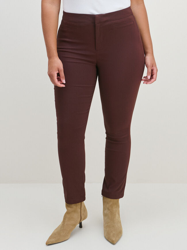 PANTAL&Oacute;N LARGO  BENGALINA Marron Medio