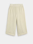 PANTAL&Oacute;N CULOTTE RAYAS Verde