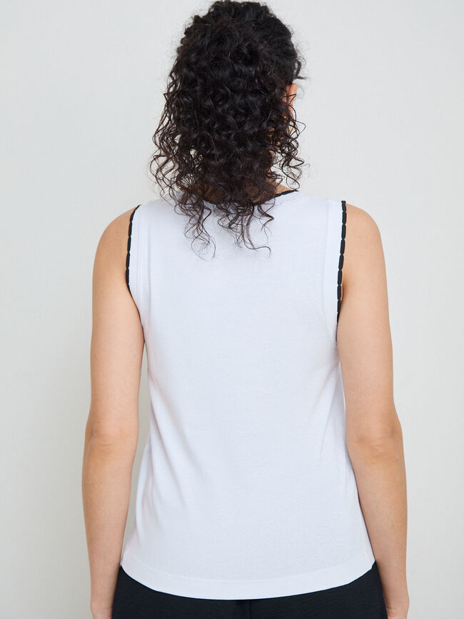 TOP DETALLE ONDAS Blanco Optico