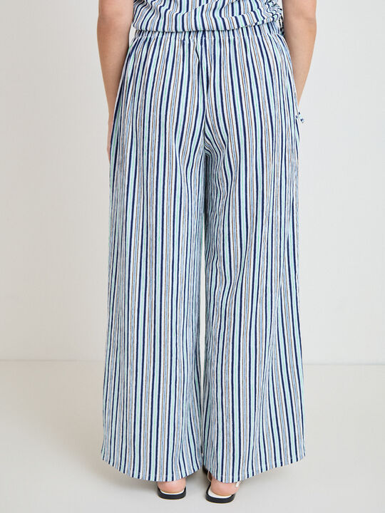 PANTALON SET ESTRUCTURA Azul Marino image number null