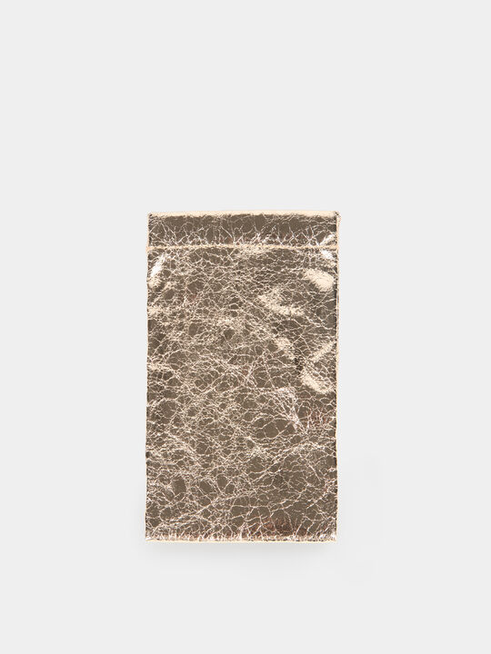 FUNDA GAFAS METALIZADA Oro image number null