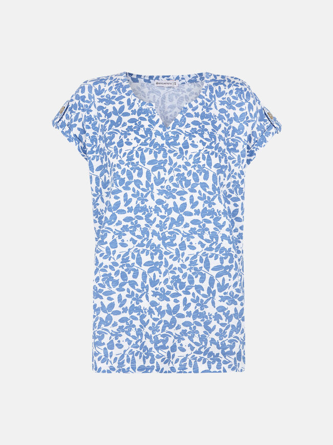 Camiseta estampada 100% algodón Estampado 1