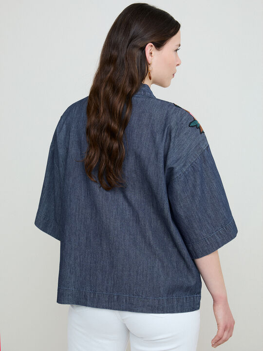 CAFTAN VAQUERO BORDADO Rinse Wash image number null