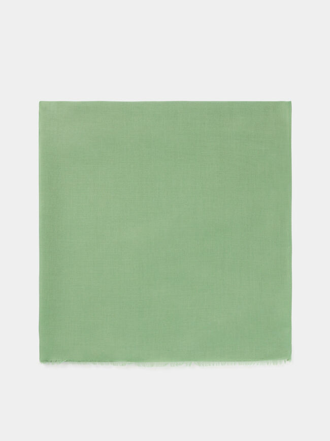 Fular Liso Verde Jade