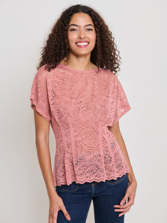 CAMISETA BLONDA M/CORTA GLOBO Maquillaje Oscu image number null