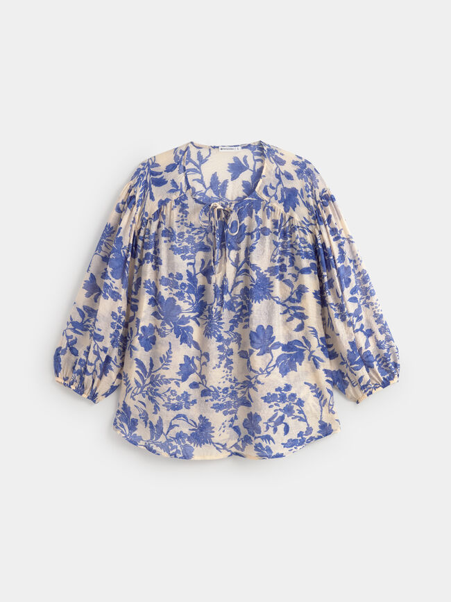 BLUSA VOLUMEN Blanco Optico