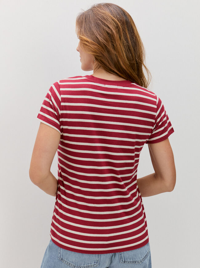 CAMISETA MARINERA LETTERING Rayas 1
