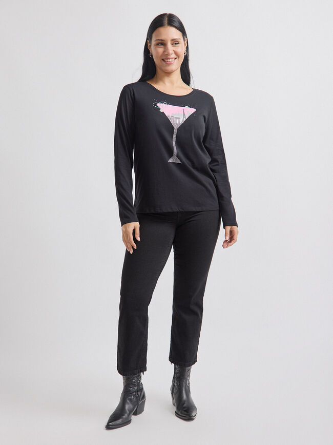 CAMISETA POSICIONAL PARIS Negro