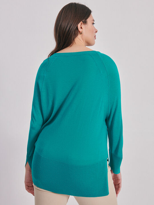 JERSEY CUELLO PICO Turquesa image number null