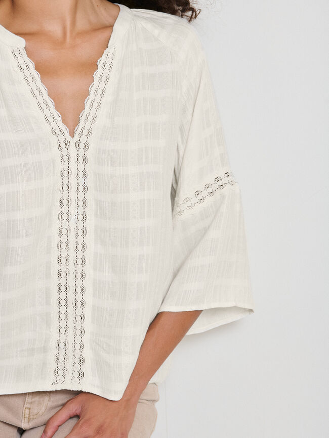 BLUSA FORNITURA Crudo