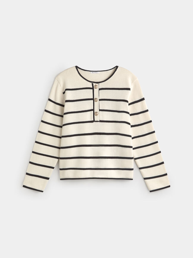 JERSEY BOTONES DORADOS Crudo