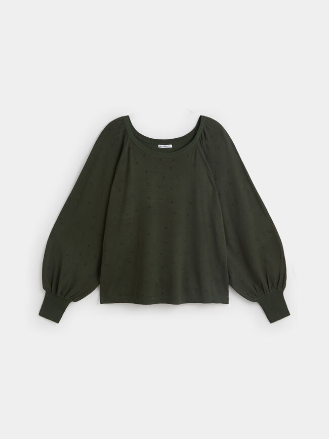 JERSEY ABULLONADO TERMOFIJADO Verde