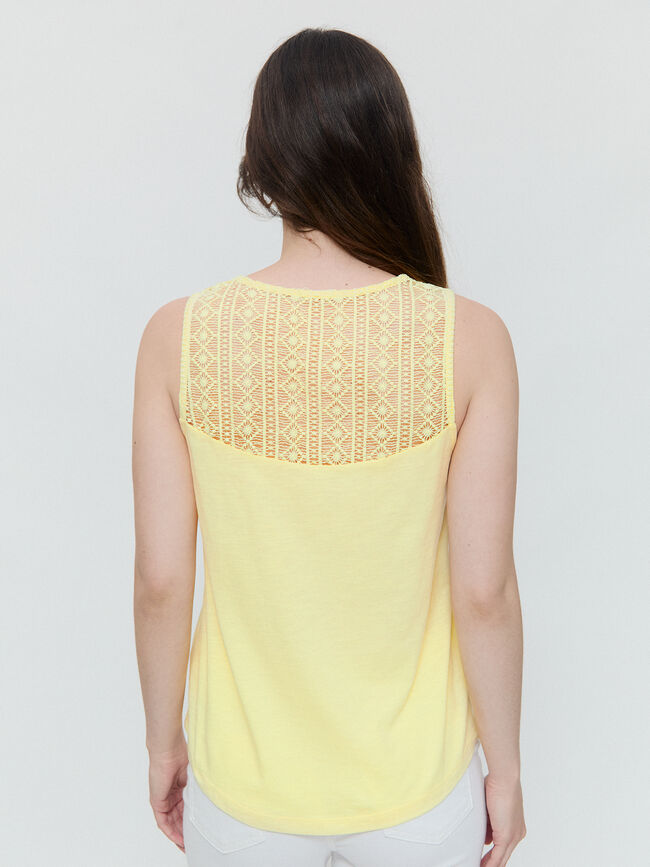 TOP CANSESU Amarillo Pastel