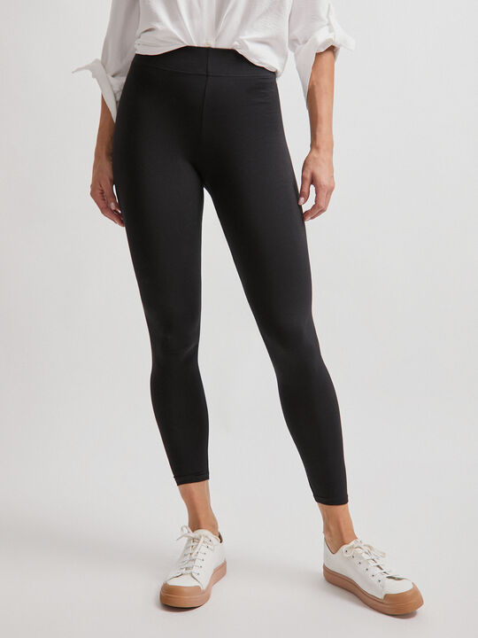 LEGGING BASICO LARGO Negro image number null
