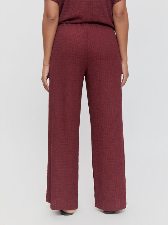 PANTALON ANCHO ROJO MARTE image number null