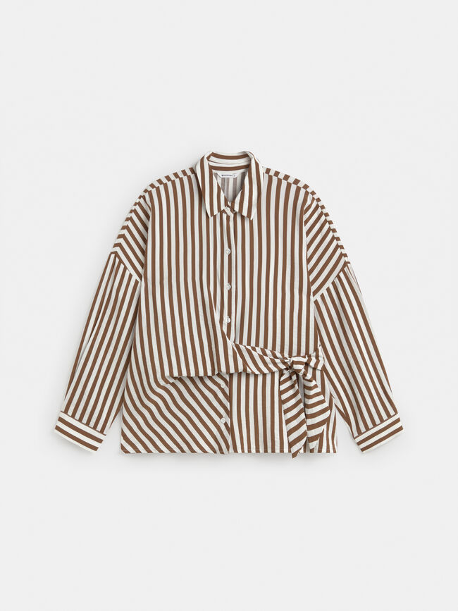 CAMISA NUDO LATERAL Toffe