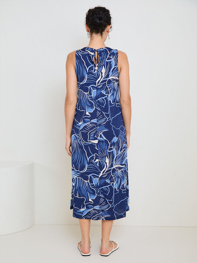 VESTIDO HALTER FORNITURA Estampado 1
