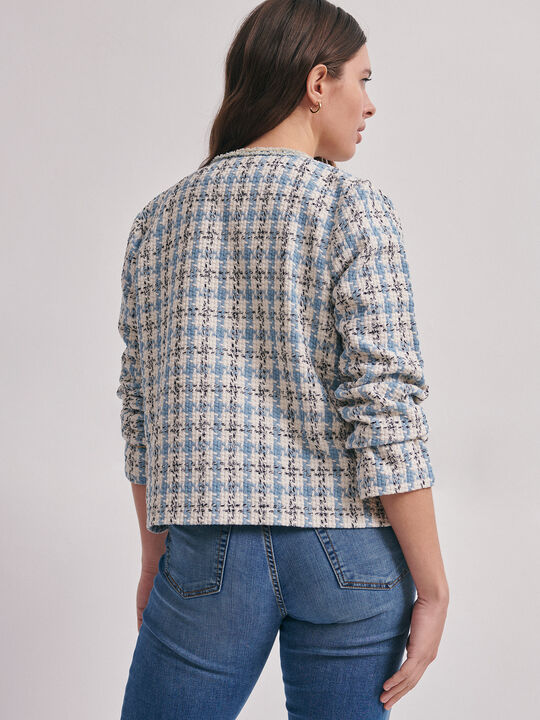chaqueta tweed Azulon image number null