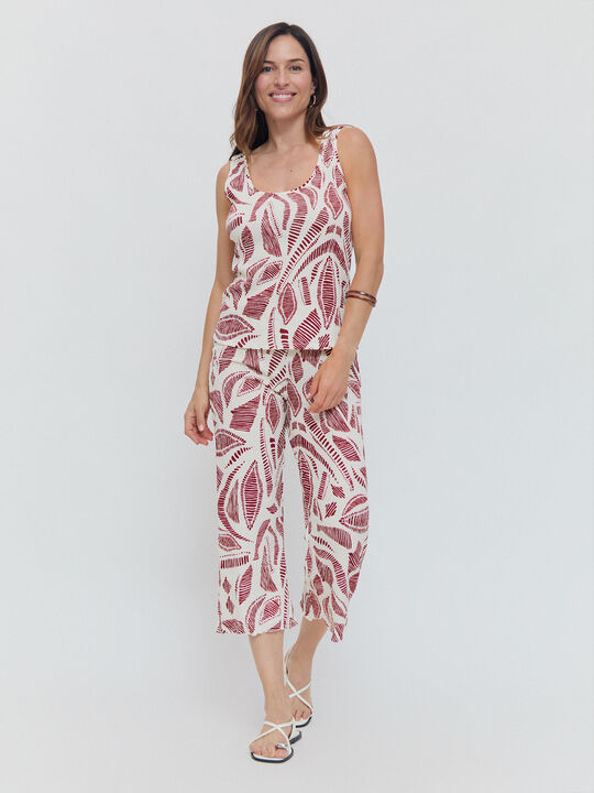 PANTALON ESTAMPADO Estampado 1 image number null
