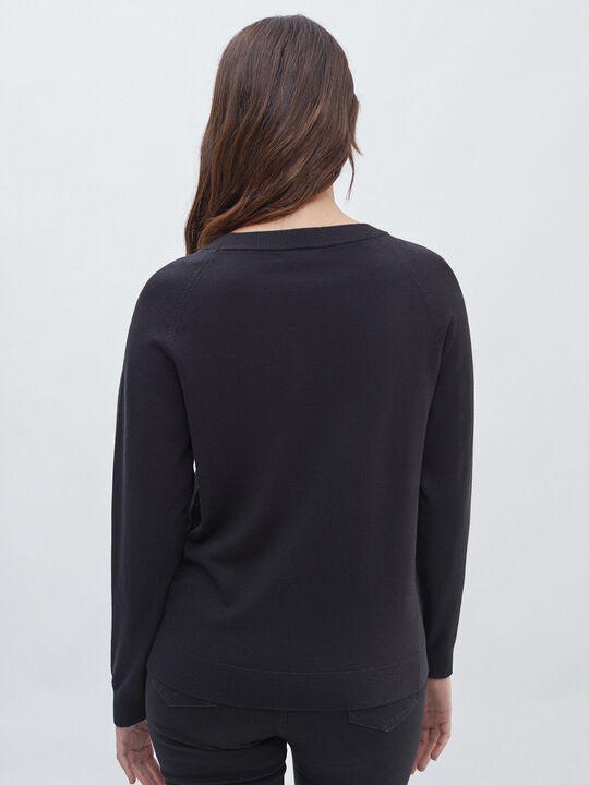 JERSEY ABERTURA CADENA Negro image number null